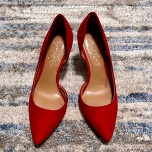 Jessica Simpson Red Pumps